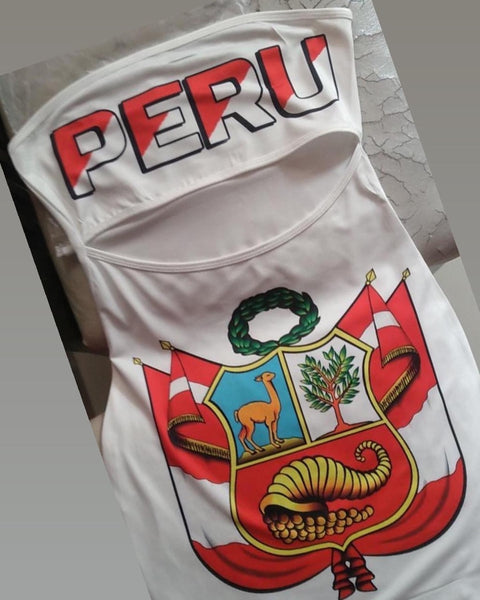 Tube Dress with Peru Logo