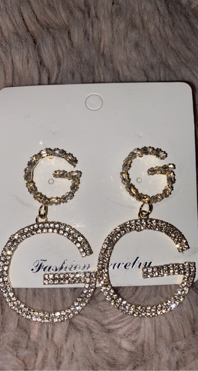 "G" Earrings