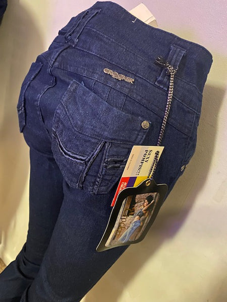 Tummy Control Butt Lifting High Waist Skinny Jeans